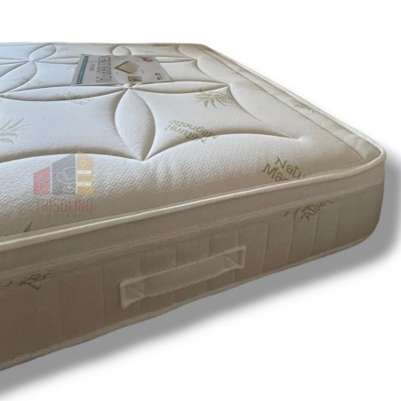 Materasso Materassi in Memory Foam Sfoderabile con 9 Zone Aloe