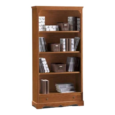 Libreria in legno shabby 4 ripiani - 312